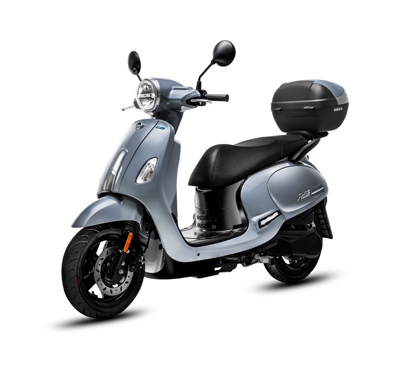 SYM Fiddle 125cc scooter rental Heraklion - automatic 125 motorbike for exploring Crete